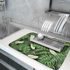 Giwawa Tropical Palm Leaf Dish Drying Mat - Image 5