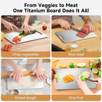 Titanium Cutting Board for Kitchen, Cutting Board Double Sided Food Grade - Image 3
