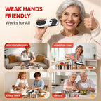 One Touch Electric Can Opener Fits Almost All Can Sizes - Image 5