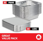 Stock Your Home 9 x 13 Disposable Aluminum Pans - Image 2