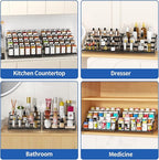 BOIVSHI 4 Tier Spice Rack Organzier, Spice Rack - Image 8