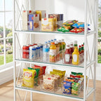 Vtopmart 8pcs Clear Organizers and Storage Bins, Plastic Storage Containers - Image 7