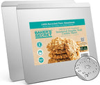 Baker's Secret 2pcs Pure Aluminum Insulated Cookie Sheet Commercial Grade by BakersSecret