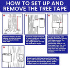 Spotted Lantern Fly Trap for Trees. 3 Sticky Fly Paper Rolls - Image 4