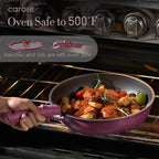 CAROTE 21pcs Pots and Pans Set, Nonstick Cookware Set Detachable Handle - Image 5