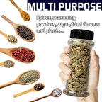 8 Pack 5.5 Oz Plastic Round Spice Bottles - Image 5
