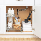 Household Essentials Glidez Multipurpose Chrome-Plated Steel Pull-Out/Slide-Out - Image 2