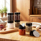100 Pack 4 oz Spice Jars Plastic Clear Empty Bottles - Image 7