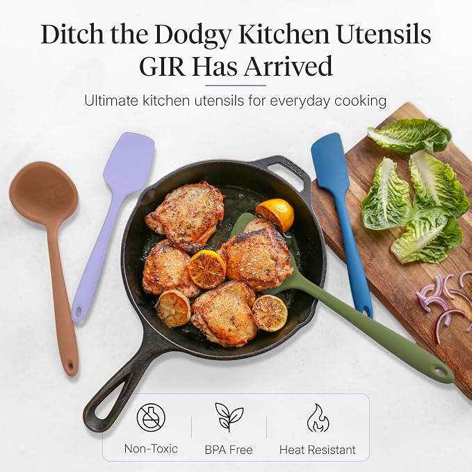 GIR: Get It Right 5 Piece Silicone Ultimate Kitchen Utensils Set - Image 2