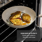T-Fal Signature Nonstick 8” & 10” Frying Pan Skillet Set, Dishwasher Safe - Image 6