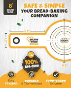 CRUSTLOVE Silicone Bread Sling for Dutch Oven – Non-Stick Sourdough Sling & - Image 3