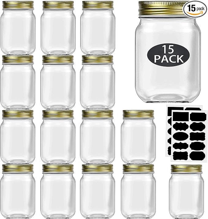 Rainforce 16 oz Mason Jars by Rainforce