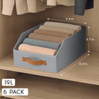 Homsorout Fabric Storage Bins for Organizing - Image 2