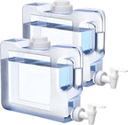 Funnymoom 2 Pack 0. 8 Gallon Fridge Water Dispensers Bottle by Funnymoom