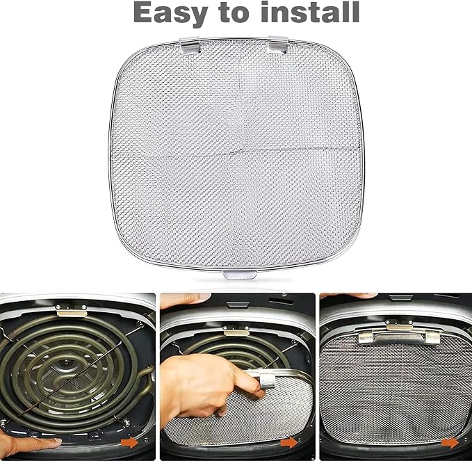 2PCS Stainless Steel Splatter Shield - Image 7