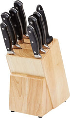 Amazon Basics 9-Piece High-Carbon Stainless Steel Kitchen Knife Set - Image 4