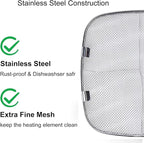2 Pack Replacement Stainless Steel Splatter Shield - Image 5