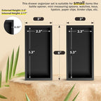 Kitchen Drawer Organizer Bins, for Junk Drawer - Image 2
