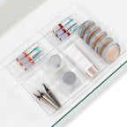 Simple Houseware Clear Drawer Organizer - Image 3