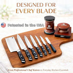 The Original Patented Knife Sharpener Kit, 4 Replaceable Ceramic Grinding Discs - Image 5