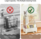 MOUKABAL Sponge Holder for Kitchen Sink, 2-Tier Sink Caddy Organizer - Image 5