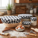 Reusable Bowl Covers, 5 Size Stretch Cloth Bowl Covers - Image 4