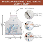 Maison d' Hermine 100% Cotton Apron - Image 5