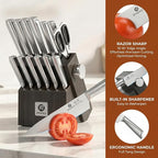 imarku Japanese High Carbon Stainless Steel Knife Set - Image 4