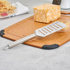 Restaurantware Stainless Steel Coarse Cheese Grater - Image 3