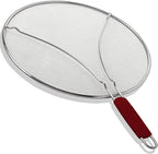 13" Grease Splatter Screen for Cooking | Stainless Steel Oil Splatter Guard and by KAFOOR