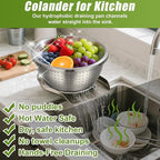 Palksky Stainless Steel Colander Set - Image 3