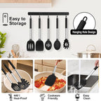 TeamFar Cooking Utensils Set, for Nonstick Cookware Flipping Frying Turning - Image 6