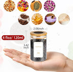 BGraceyy Spice Jars with Labels, Minimalist Stackable Airtight Spice Containers - Image 2