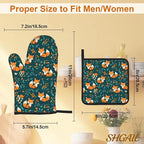 Fall Oven Mitts and Hot Pads Set - Image 3