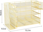 OPNICE Desk Organizer, 5-Tier Paper File Organizer - Image 4