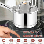 E-far Stainless Steel Saucepan - Image 3