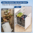Insputer Dual Pull Out Trash Can Under Cabinet - Image 8