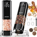 Upgraded Larger Capacity Electric Salt and Pepper Grinder Set Rechargeable by IFONPY