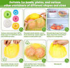 90Pcs Reusable Elastic Food Bowl Storage Covers, Sublaga Bowl Covers, Variety - Image 3