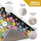 Vintage Flowers Dish Drying Mats Spring Floral Drying Matt Kitchen Counter 18x24 - Image 4