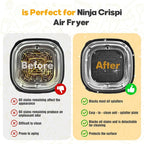 2 PCS Silicon Splatter Shield for Ninja Crispi Air Fryer Heat-Resistant Splash - Image 3