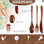 Geiserailie 12 Pcs Wooden Utensils - Image 3