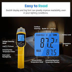 Etekcity Infrared Thermometer 1025D Dual Laser Temperature Gun-58℉~1022℉ - Image 5