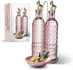 COOK WITH COLOR Glass Olive Oil Bottle Dispenser by CookwithColor