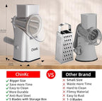 Upgrade Rotary Cheese Grater Shredder - Image 2