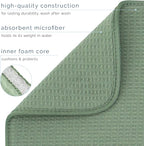 S&T INC. Dish Drying Mat XL, 18” x 24”, Absorbent Microfiber Kitchen Counter Mat - Image 3