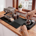 Silicone Coffee Mat and Espresso Tamping Mat, Detachable Espresso Coffee Bar - Image 3