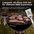 Kaluns BBQ Accessories, Complete Grill Set Dad Gifts - Image 2