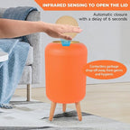 Pukomc Smart Sensor Wastebasket, Convenient and Hygienic Easy to Use, - Image 3