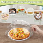 Microwave Splatter Cover, Protect Food Splashes, Dish Bowl Plate Serving Lid - Image 4